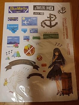 Amazon.co.jp: Summer Pockets 鴎スーツケースステッカー C95